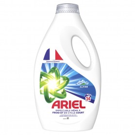 Ariel Lessive Liquide, 24 Lavages, Alpine