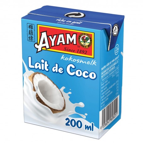 AYAM Lait de coco (brique) 200 ml