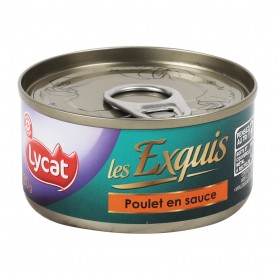 LES EXQUIS POULET 80G LYCAT