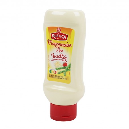 MAYONNAISE RECETTE FOUETTEE 398G RUSTICA