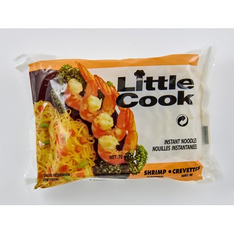 Nouilles instantanées crevettes - LITTLE COOK - 70g