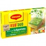 MAGGI Bouillon KUB DUO Légumes + Herbes du marché 105g