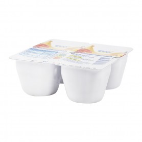 COMPOTES ALLEGEES POMME BANANE 4X100G ECO+