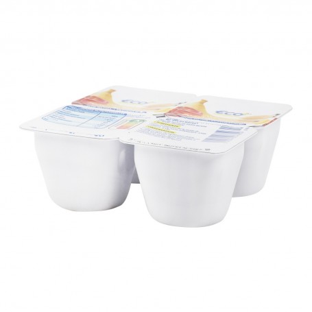 COMPOTES ALLEGEES POMME BANANE 4X100G ECO+