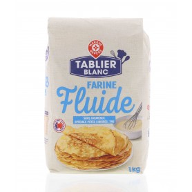 Farine Fluide sans Grumeaux - TABLIER BLANC - 1kg