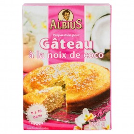 PREPARATION POUR GATEAU A LA NOIX DE COCO 350G ALBIUS