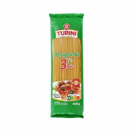 SPAGHETTI CUISSON RAPIDE 500G TURINI