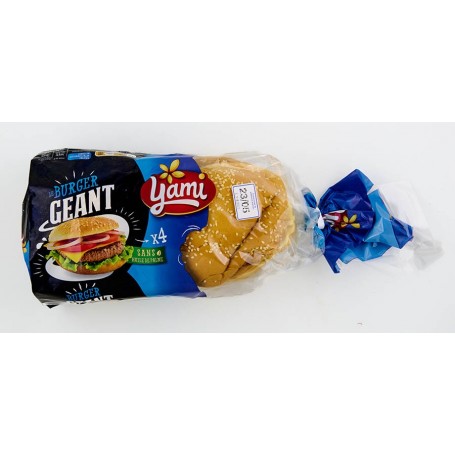 Pain burger geant - YAMI - x4