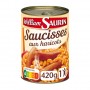 WILLIAM-SAURIN- SAUCISSES HARICOTS 1/2