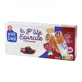 LES P'TITES SPIRALES CHOCOLAT 150G PTI DELI