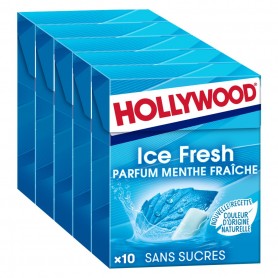 Hollywood Fresh Icefresh s/sucres 5x10 Dragées 70g