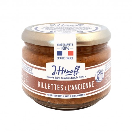 RILLETTE A L'ANCIENNE HENAFF 180G