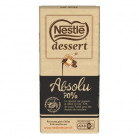 TABLETTE NESTLE DESSERT Noir Absolu 170g