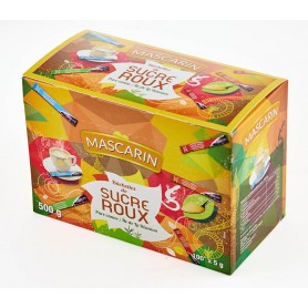 Buchette de sucre roux - MASCARIN - 500g