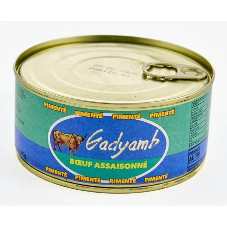 Conserve boeuf assaisoné pimenté - GADYAMB - 300g