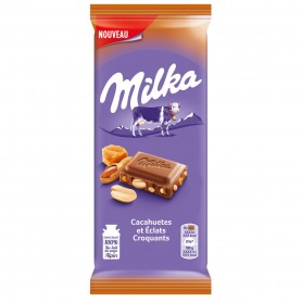 Milka Cacahuètes  Caramel 90g