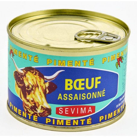 Boîte boeuf pimenté - SEVIMA - 270g