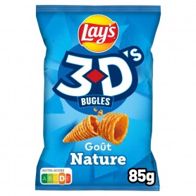 3D's Bugles goût nature Lay's 85 g