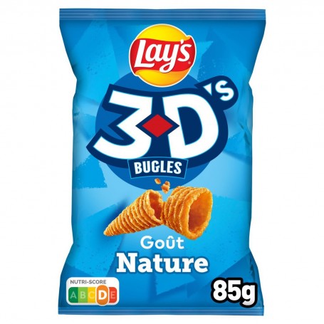 3D's Bugles goût nature Lay's 85 g