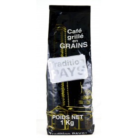 Café en grain - TRADITION PAYS - 1kg