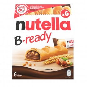 Biscuits Nutella B-ready x6 gaufrettes fourrées - 132g