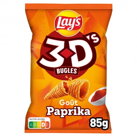 3D's Bugles goût paprika Lay's  85 g