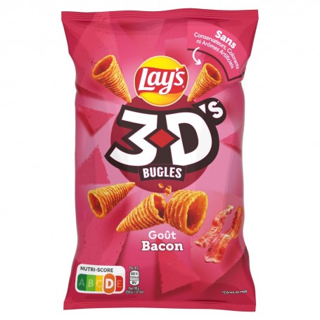 3D's Bugles goût bacon Lay's 85 g