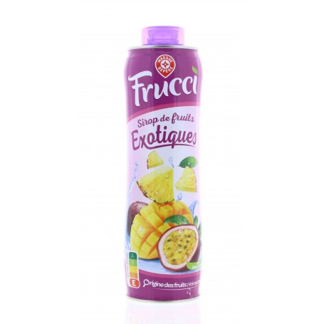 SIROP FRUITS EXOTIQUES BIDON 75CL FRUCCI