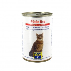 PATEE AU BOEUF AUX LEGUMES 410G ECO+