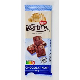 Chocolat noir Kohler - NESTLE - 90g