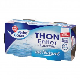 THON ENT ALB NAT 2X1/4 280G PECHE OCEAN