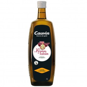 Huile de pépin de Raisin 1L CAUVIN