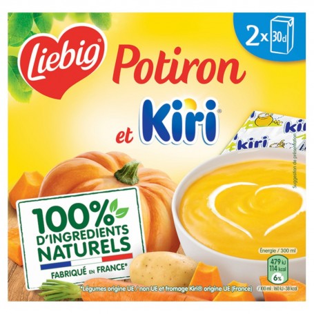 Liebig Potiron et kiri 2 x 30 cl