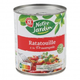 RATATOUILLE PROVENCALE 4/4 750G NOTRE JARDIN