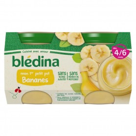 POTS BANANES - BLEDINA - 2X130G   