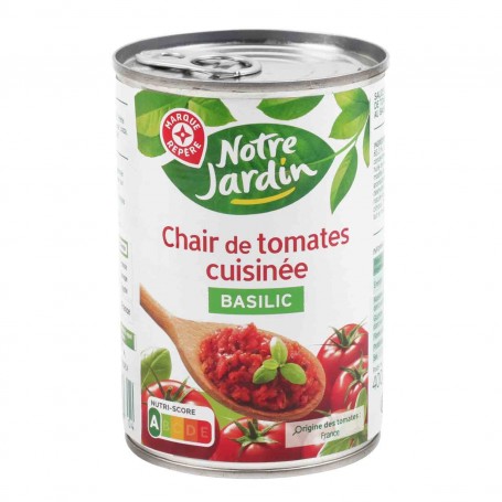 CHAIR TOMATE BASILIC 400G NOTRE JARDIN