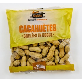 CACAHUETES GRILEES EN COQUE - EN MODE CREOLE - 200g