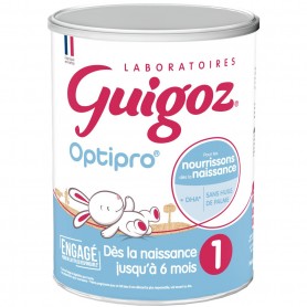 GUIGOZ 1 OPTIPRO Lait Infantile 1er âge dès la Naissance 830g