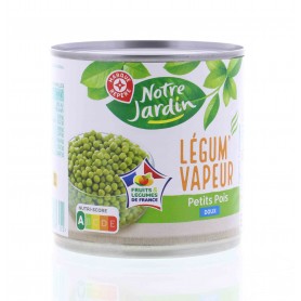 PETITS POIS DOUX VAPEUR 1/2 265G NOTRE JARDIN