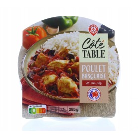 POULET BASQUAISE RIZ BARQUETTE 285G(1042051)