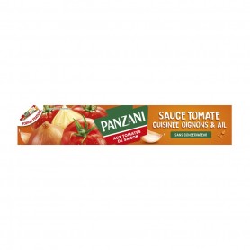 PANZANI - SAUCE TUBE TOMATE CUISINÉ AUX OIGNONS ET À L'AIL 180G