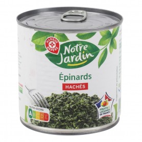 EPINARDS HACHES 1/2 395G NOTRE JARDIN
