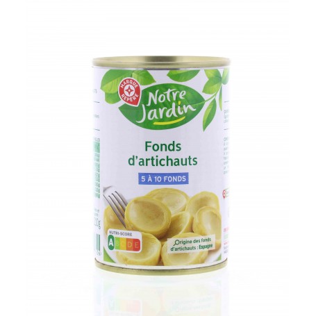 FOND ARTICHAUTS 1/2 210G NOTRE JARDIN