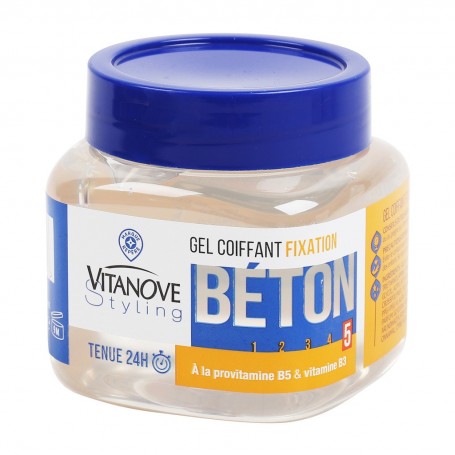 GEL COIFF FIXATION BETON POT 250ML VITANOVE