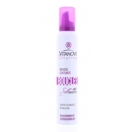 MOUSSE COIFFANTE EFFET BOUCLE 200ML NATEIS