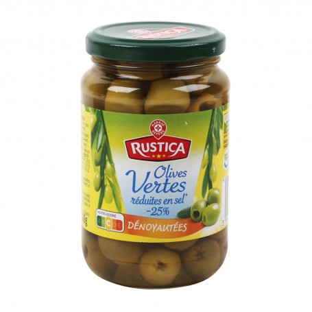 OLIVES VERTES ALG SEL BOC 160G RUSTICA
