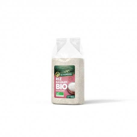 RIZ BIO BASMATI LE FORBAN 1KG