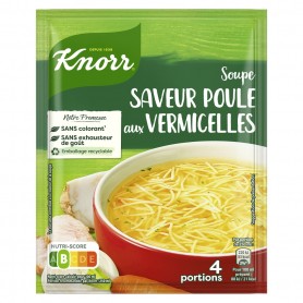SOUPE POULE VERMICELLES  63G KNORR