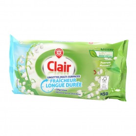 LINGETTES MULTI SURFACE MUGUET X50 CLAIR