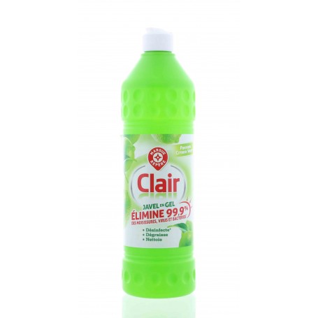 JAVEL EN GEL CITRON VERT 750ML CLAIR